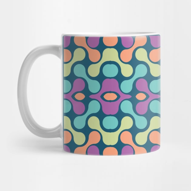 Metal balls vibrant colours Pattern by MarjanShop